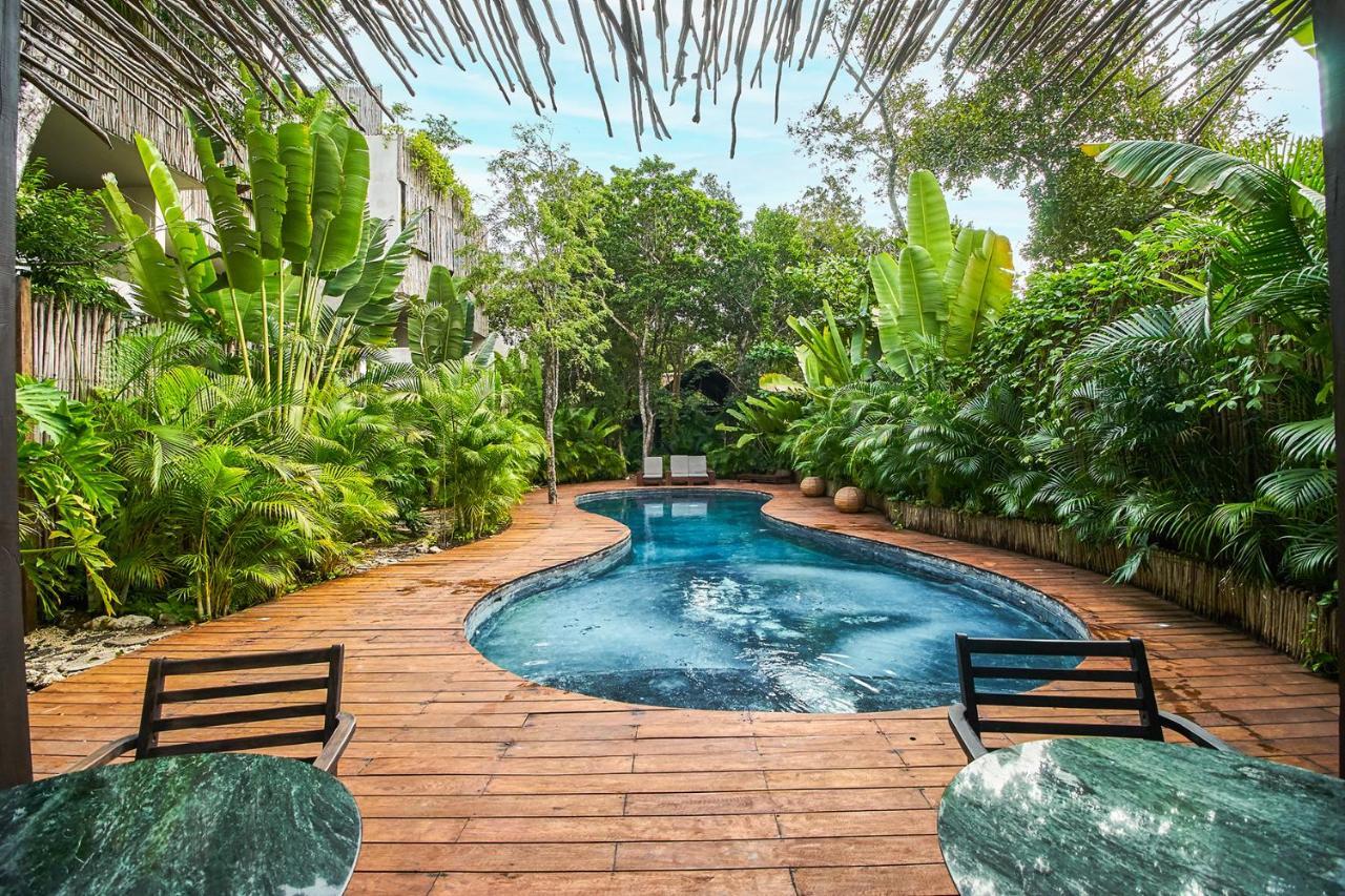 Eco-Chic Design Condos Wrapped In Nature'S Elements By Stella Rentals Tulum Eksteriør billede